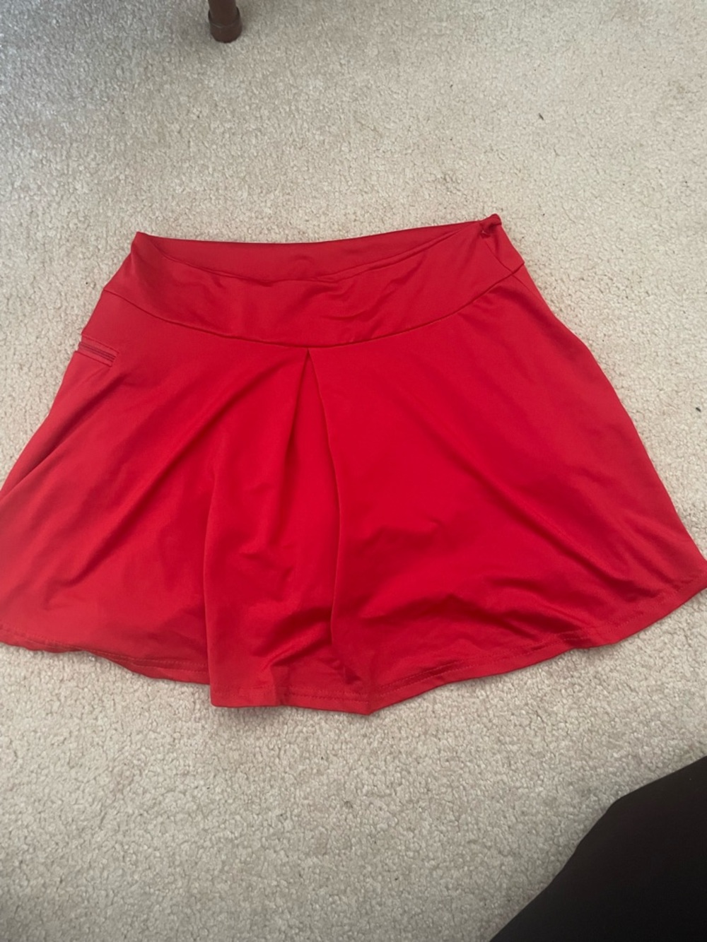 Red Athletic/Tennis Skort